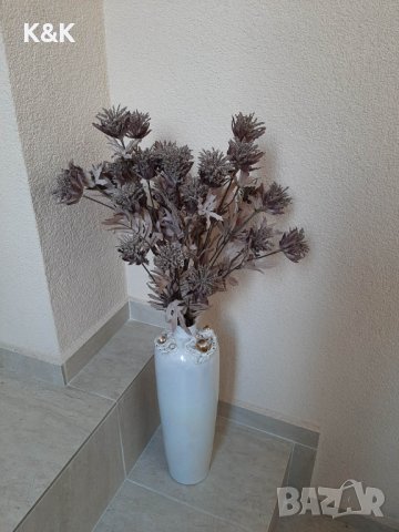 Керамична  ваза  ръчна изработка., снимка 10 - Вази - 35558929