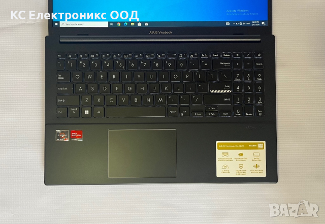 Бюджетен лаптоп ASUS VivoBook Go 15, AMD Ryzen 3 7320U, 8GB ram, снимка 2 - Лаптопи за работа - 44740444