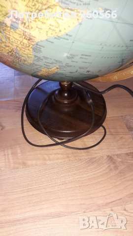 Глобус- лампа, снимка 3 - Настолни лампи - 28991462