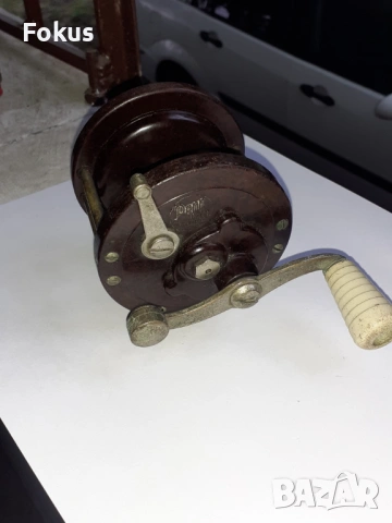 Стара американска макара за морски риболов - Penn, снимка 7 - Антикварни и старинни предмети - 53278947