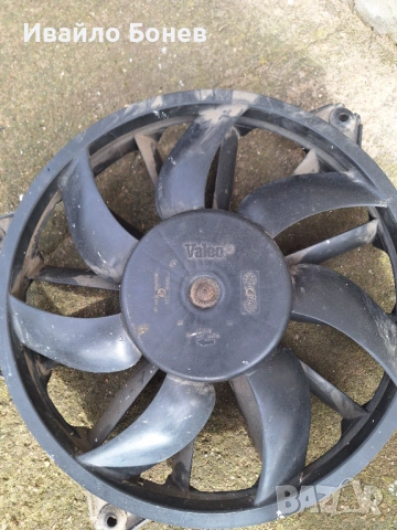 Оригинален вентилатор Valeo за Citroen C4 grand picasso, снимка 2 - Части - 53451023