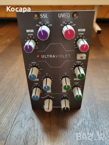 Midas L10 10-slot 500 Series + SSL 500-Series UltraViolet EQ