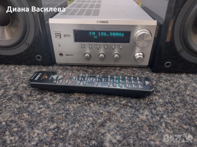 Yamaha мини система, снимка 4 - Ресийвъри, усилватели, смесителни пултове - 34353461