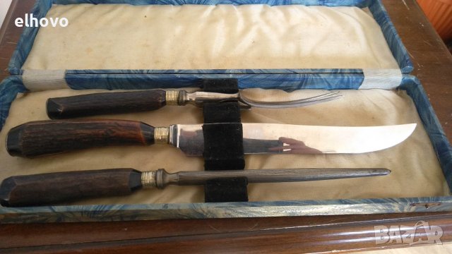 Комплект нож, вилица, масат James Allen Sheffield