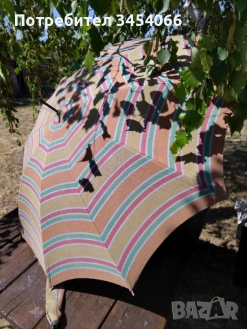 Голям мъжки стар чадър. , снимка 1