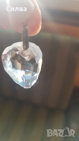  Прозрачен Камък Сваровски за колие , снимка 5 - Колиета, медальони, синджири - 40600172