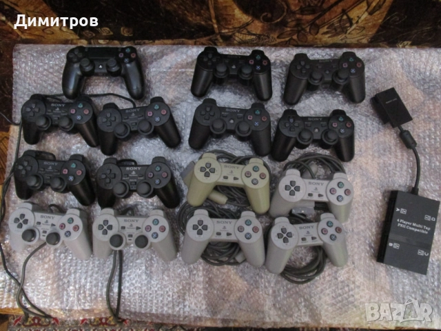 PLAYSTATION 1,2,3,4 оригинални контролери+multitab, снимка 2 - Аксесоари - 51967852