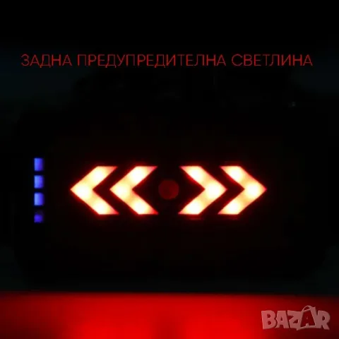 Фенер – челник с лампи L2 + 2 х T6 + 2 LED фара и USB захранване FL71, снимка 8 - Други - 48795459