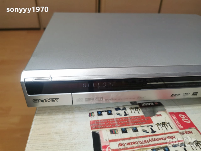 SONY RDR-HX725 HDD/DVD RECORDER 1101260740, снимка 6 - Плейъри, домашно кино, прожектори - 53059538