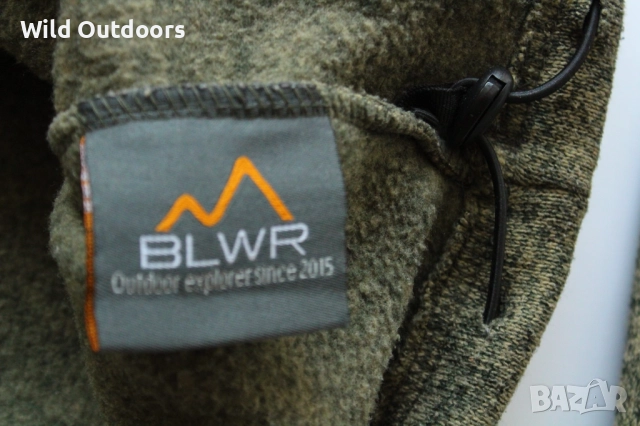 BLUE WEAR - дебела поларена горница, размер М; лов; риболов, снимка 5 - Екипировка - 52281665
