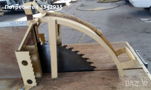 Немски циркуляр за рязане на дърва, снимка 4 - Други машини и части - 36241603