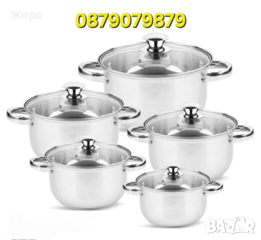 Тенджера Rosberg Ф18 Неръждаема стомана, Сребриста, снимка 4 - Съдове за готвене - 52403763