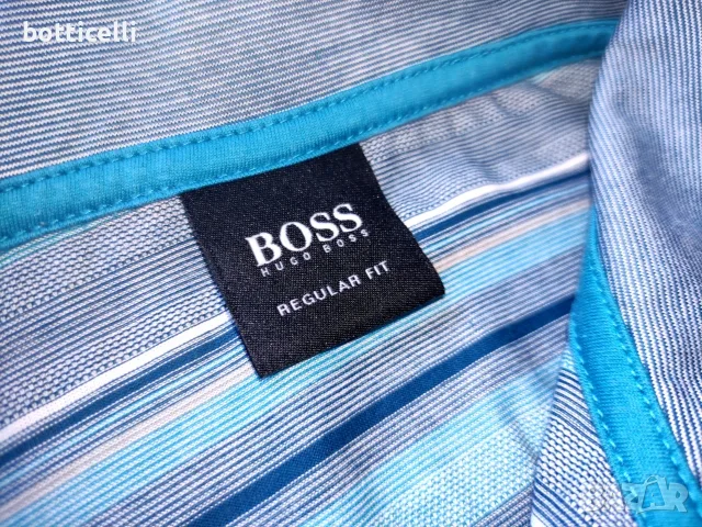 Hugo Boss Polo Shirt Mens - M - оригинална мъжка тениска, снимка 3 - Спортни дрехи, екипи - 55878355