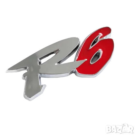 Надпис R6 6 x 2.5 см
