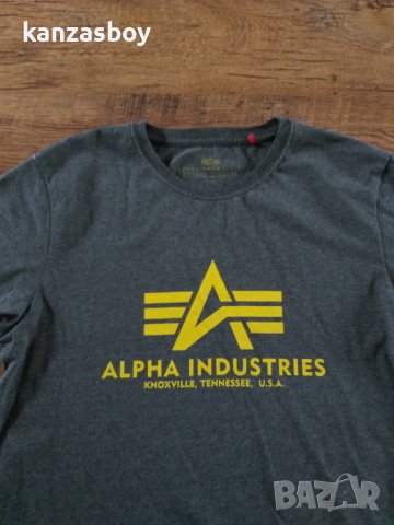alpha industries - страхотна мъжка тениска , снимка 3 - Тениски - 41460011