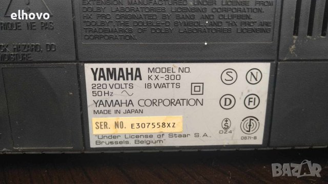 Дек Yamaha KX-300, снимка 10 - Декове - 41504384