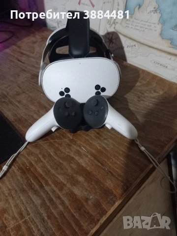 Meta Quest 3S 128GB с допълнително захранване и оригинална кутия