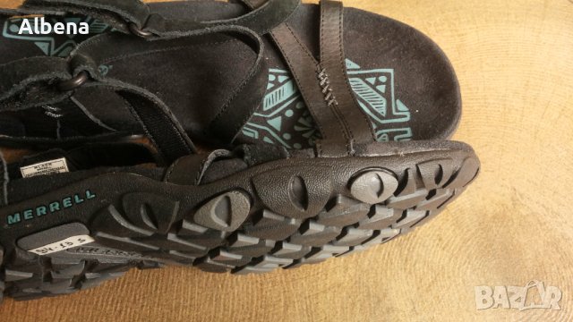 MERRELL Real Leather Размер EUR 41 / UK 8 сандали естествена кожа 94-13-S, снимка 7 - Мъжки сандали - 40722906