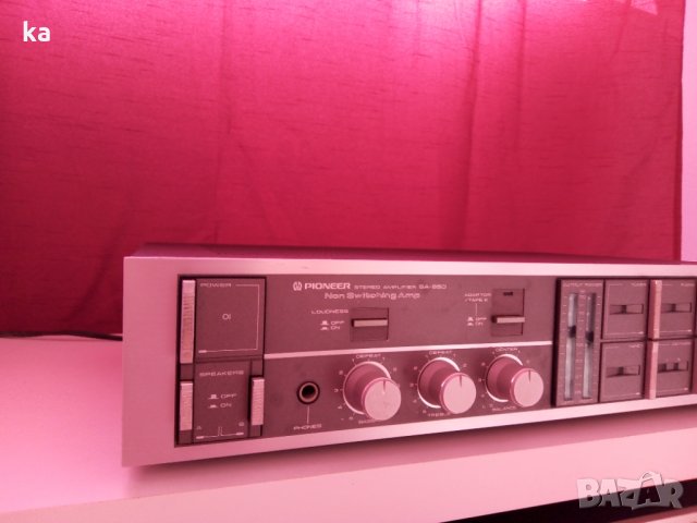 Pioneer SA-950 - стерео усилвател, снимка 3 - Ресийвъри, усилватели, смесителни пултове - 33899794