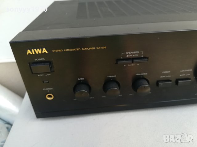 AIWA STEREO AMPLIFIER-SWISS 1509231033L2EK, снимка 7 - Ресийвъри, усилватели, смесителни пултове - 42198672