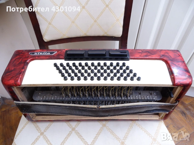 Корпус (баси) с тарги за Акордеон Weltmeister Stella 60 баса, снимка 7 - Акордеони - 53576519