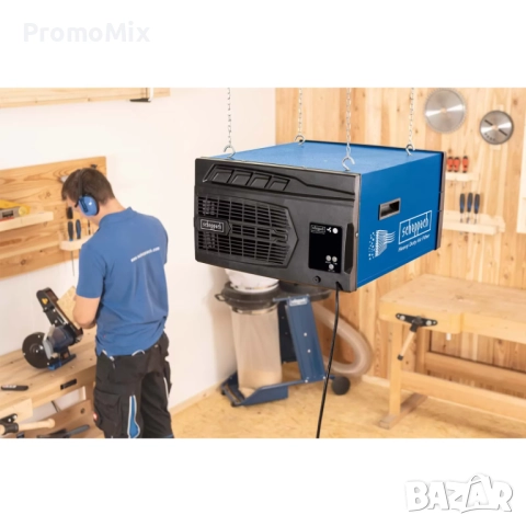 Пречиствател на въздух за работилници Scheppach HDA14 110W Филтър за прах и стърготини