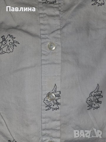 Две Летни Ризки за Момче - 3-4г, снимка 4 - Детски ризи - 48996319