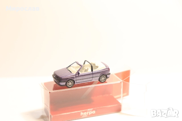 HERPA H0 1/87 VW GOLF 3 КОЛИЧКА КАМИОН МОДЕЛ, снимка 6 - Колекции - 51746135
