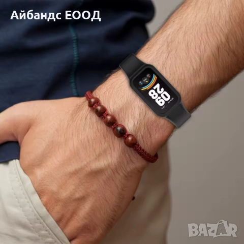 Силиконова каишка за Xiaomi Smart Band 9 active / Redmi Smart Band 3, снимка 5 - Смарт гривни - 52106353