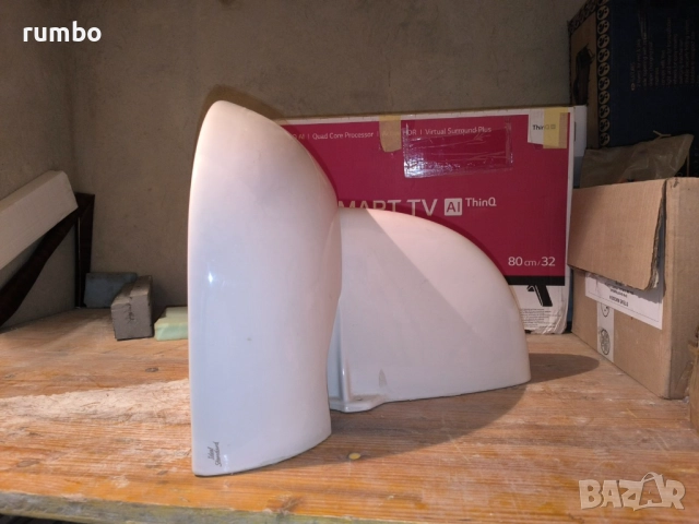 Продавам в комплект порцеланова мивка с конзола „Ideal Standart“  55см с конзола , снимка 5 - Мивки - 51631779