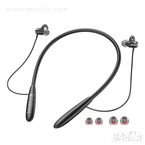 Безжични слушалки Bluetooth V5.1, Hoco ES-61 Premium Sport /черни/, снимка 3 - Bluetooth слушалки - 49372925