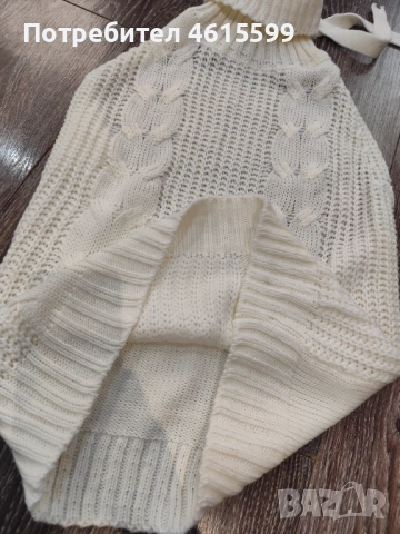 пуловер с гол гръб, снимка 4 - Блузи с дълъг ръкав и пуловери - 53581988