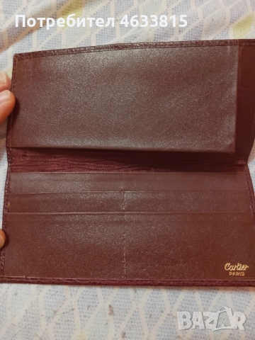 Дамско портмоне за документи,кредитни карти и банкноти 