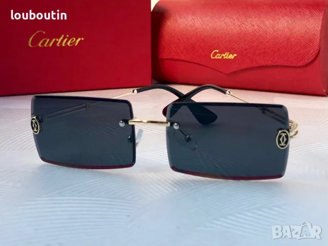 Cartier 2024 мъжки слънчеви очила дамски унисекс 3 цвята, снимка 8 - Слънчеви и диоптрични очила - 48008552