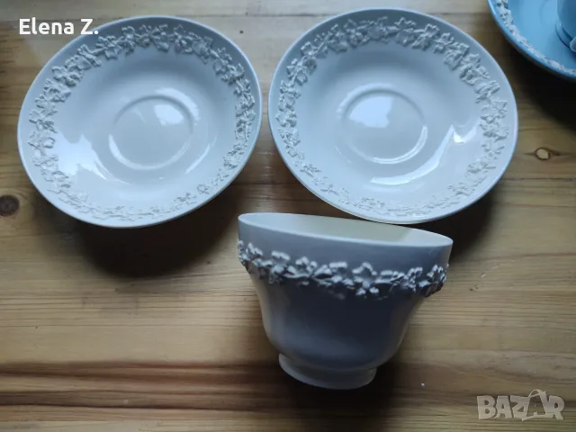 Разкошни сетове и съдове Wedgwood Queensware, снимка 9 - Сервизи - 56137890