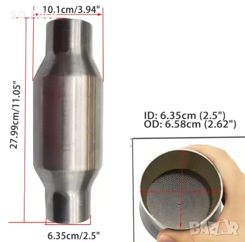 Универсални Катализатори за Бензинови  Автомобили до 2500 куб., снимка 7 - Части - 49343522