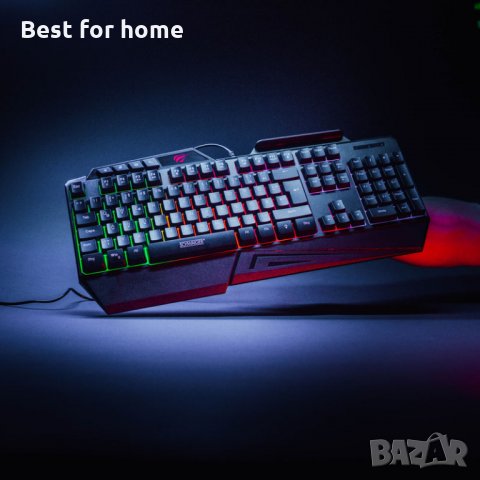 Геймърска клавиатура SCHWAIGER Gaming Tastatur GT108, RGB подсветка