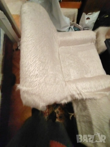 Двуместен разпъващ се диван и фотьойл, снимка 3 - Дивани и мека мебел - 53384593