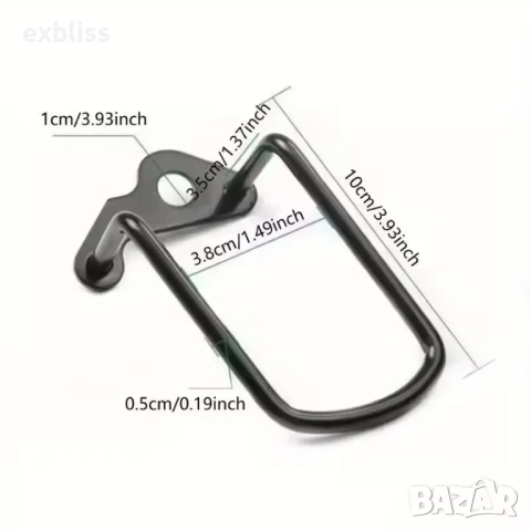 Предпазител за дерайльор на велосипед за MTB и шосейни, снимка 4 - Аксесоари за велосипеди - 53387805