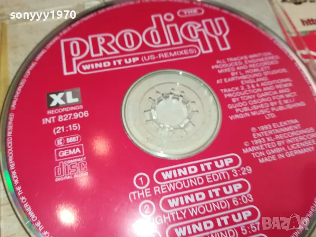 ЗАЯВЕН-THE PRODIGY CD-ВНОС GERMANY 1305251744, снимка 12 - CD дискове - 50274255