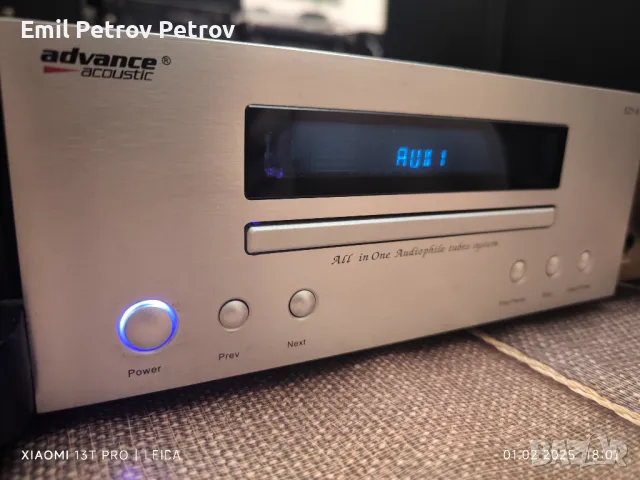 Промо ⭐ ⭐ ADVANCE ACOUSTIC EZY 8 + Bluetooth +USB стерео усилвател 