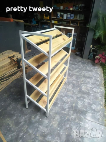 Метална поставка за обувки за коридор по поръчка, снимка 10 - Портманта - 52154103