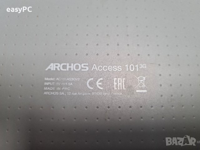 Продавам таблет ARCHOS Access 101 3G - за части, снимка 4 - Таблети - 40884425