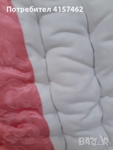 Качествен розов юрган 210/220см