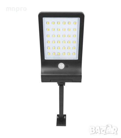 3W LED Соларна лампа със сензор, фасадна, 6500К, Solight-F - Vito, снимка 3 - Соларни лампи - 41673847