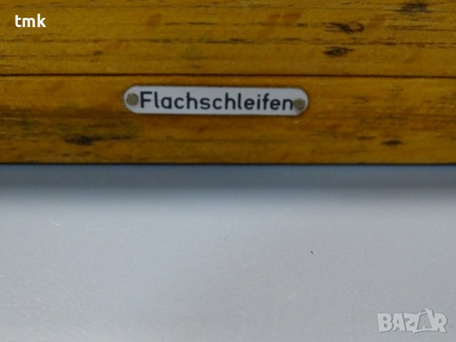 Еталон за проверка на грапавост Flachschleifen MASSI TGL 0-4763, снимка 13 - Куфари с инструменти - 38732343