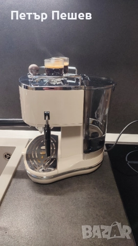 170лв. Delonghi Icona Vintage Ecov311 перфектно еспресо кафе, E.S.E. pods Делонги Нова машина, снимка 8 - Кафемашини - 52526640