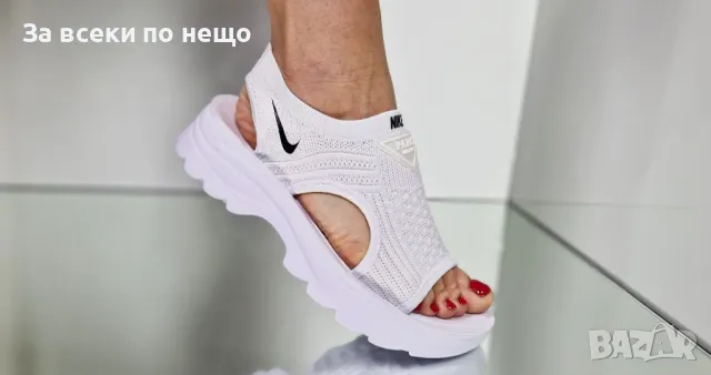 Nike Дамски Бели Сандали Найк Код P594, снимка 5 - Сандали - 50427701