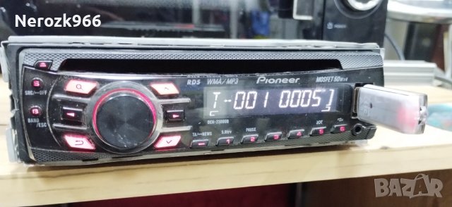 Авто МП3 Плеър Pioner deh-2300uв, снимка 2 - Аксесоари и консумативи - 39281249