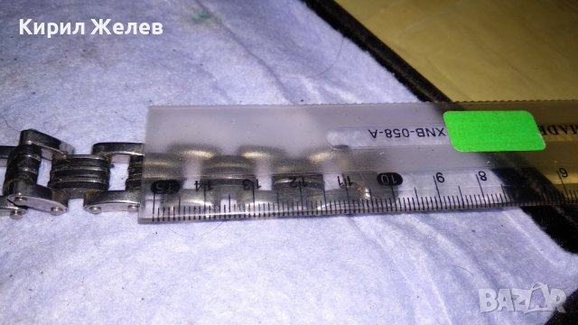 МОДНА АРТ УНИСЕКС ГРИВНА ЛЕГИРАНА НЕРЪЖДАЕМА СТОМАНА и СИЛИКОН ОТЛИЧНА 34324, снимка 3 - Гривни - 38950252